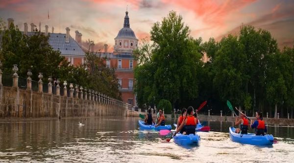 Ruta en kayak para estudiantes en Aranjuez (2)