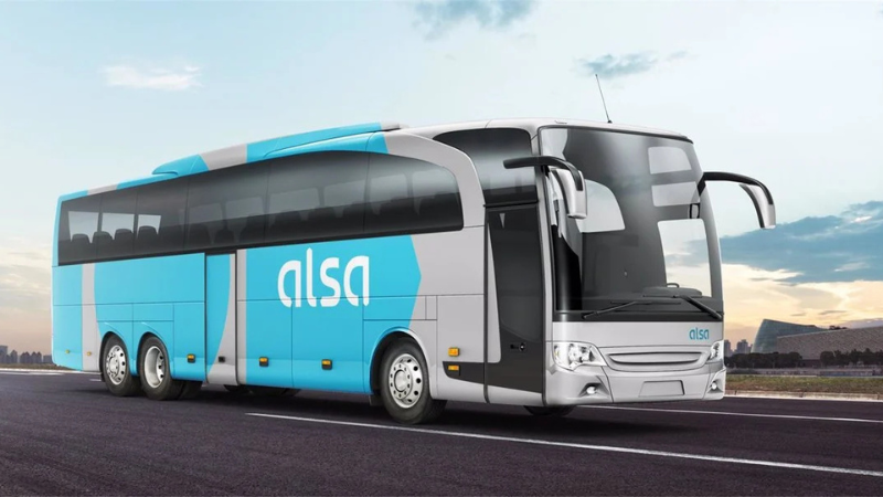 Alquiler de autobuses Alsa