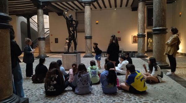 Visita escolar al Museo Pablo Gargallo en Zaragoza 